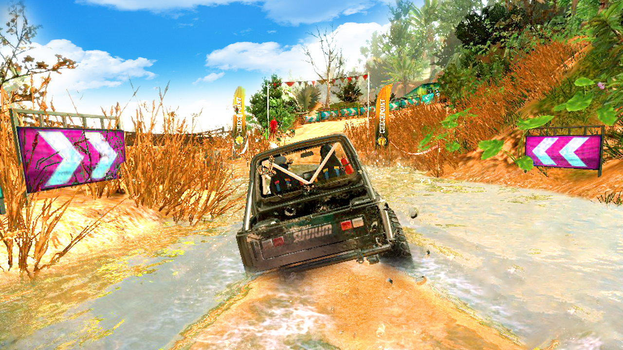 اسکرین شات 4 بازی 4X4 Offroad SUV Driving Games