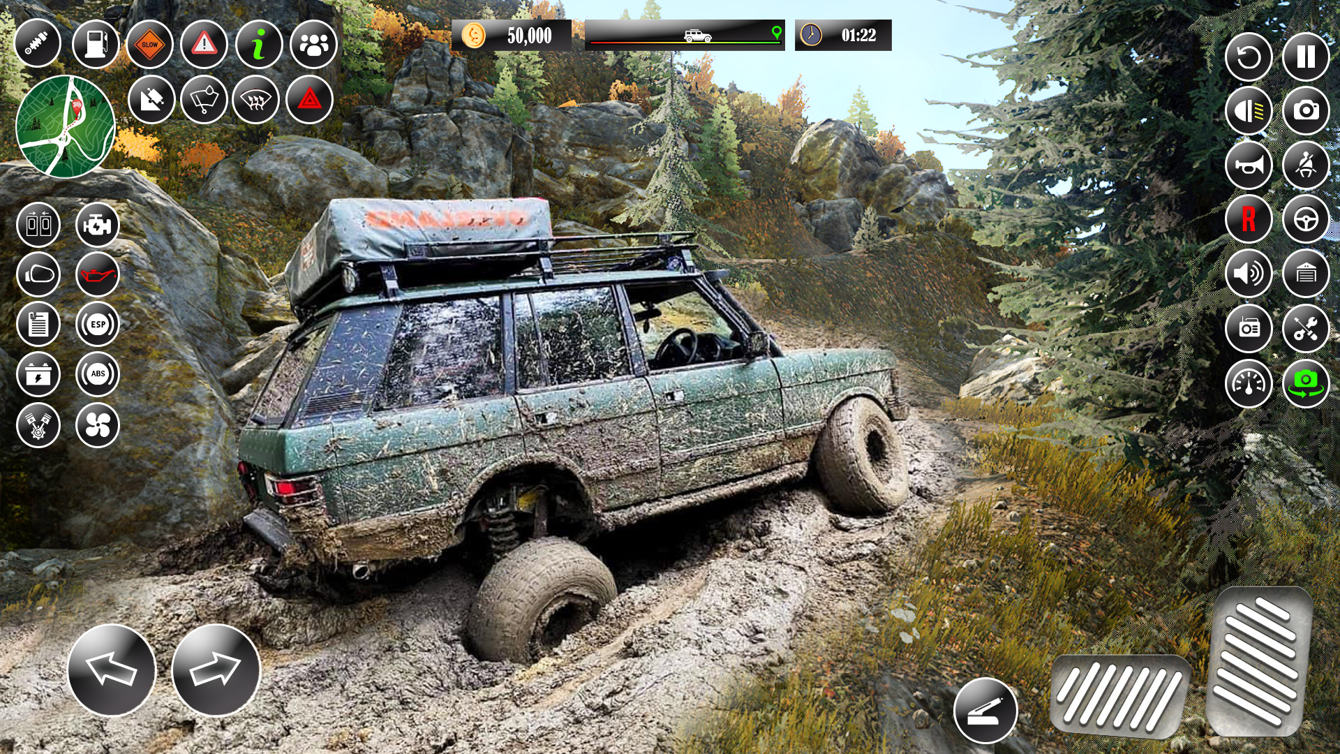اسکرین شات 2 بازی Offroad Driving 4x4 Jeep Game