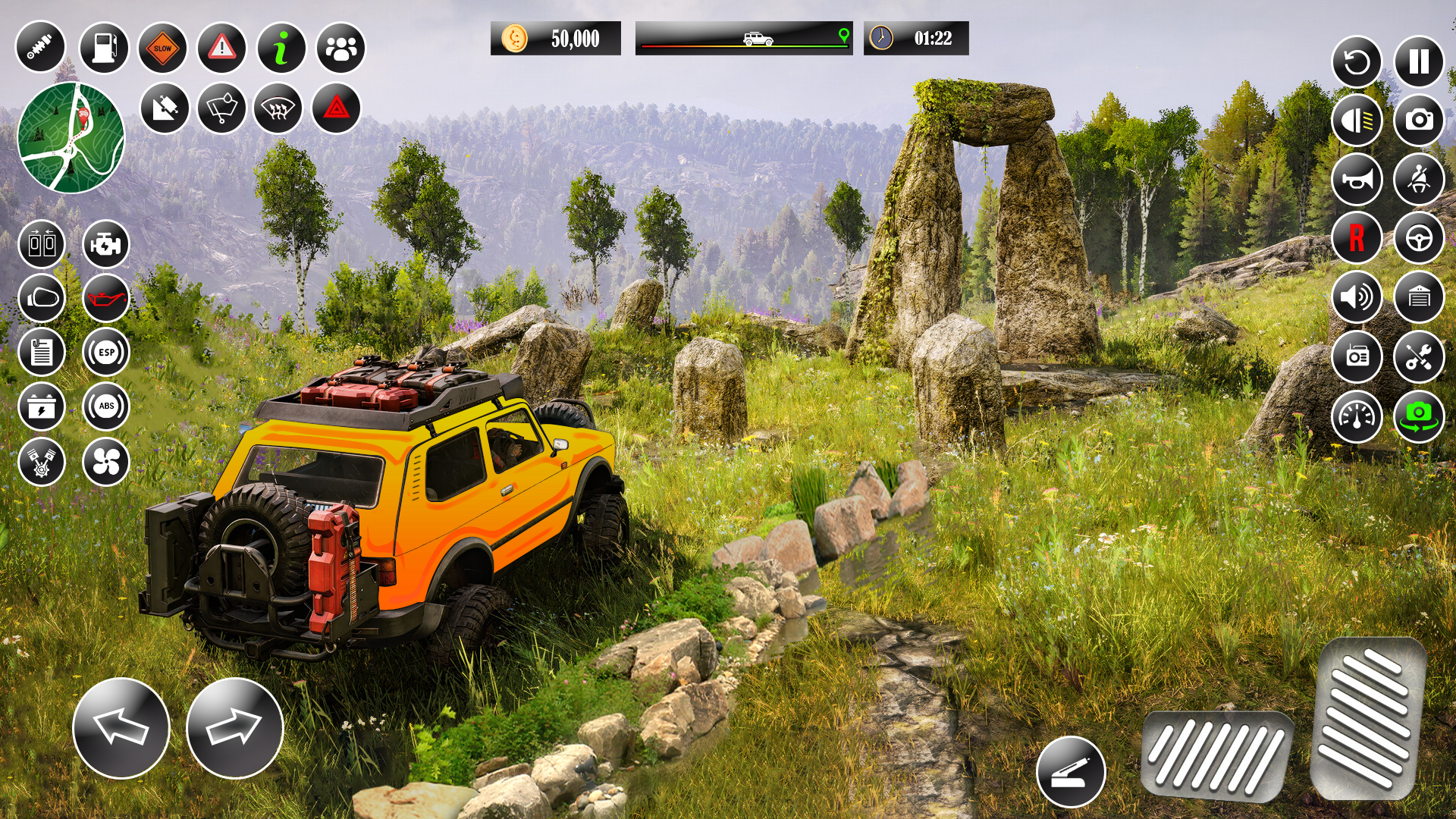 اسکرین شات 4 بازی Offroad Driving 4x4 Jeep Game