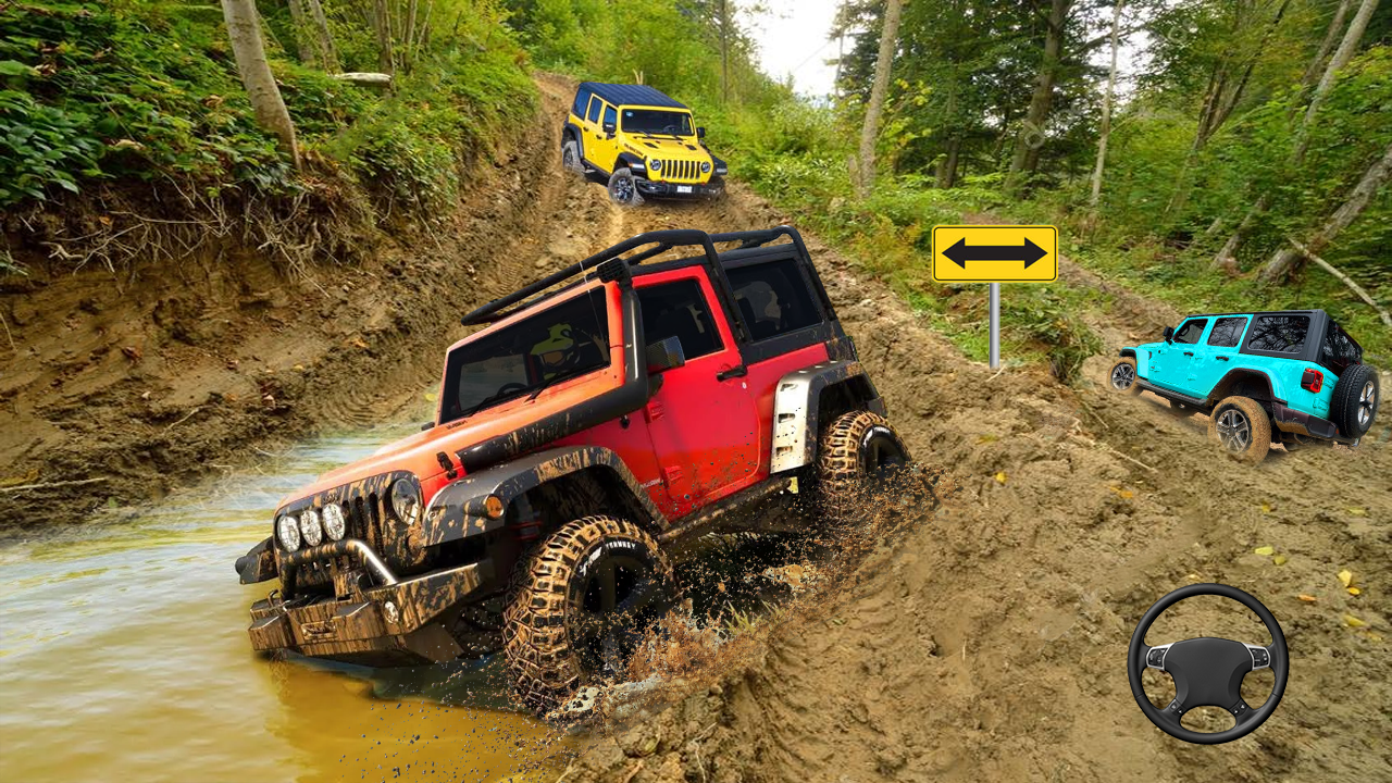 اسکرین شات 1 بازی Offroad Driving Simulator 4x4