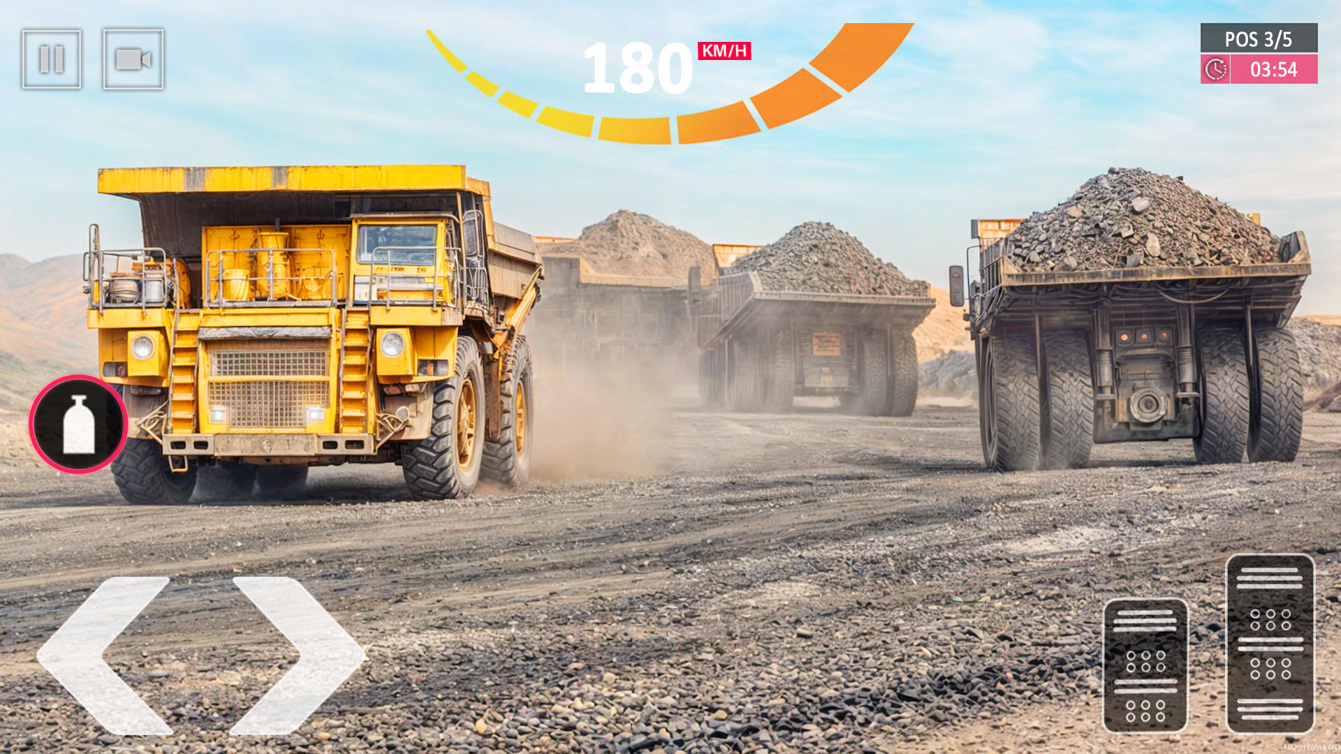 اسکرین شات 3 برنامه Dump Truck - Heavy Loader Game