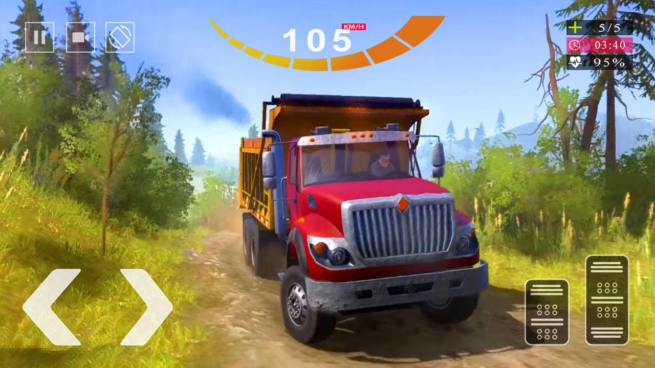 اسکرین شات 3 برنامه Dump Truck - Heavy Loader Game