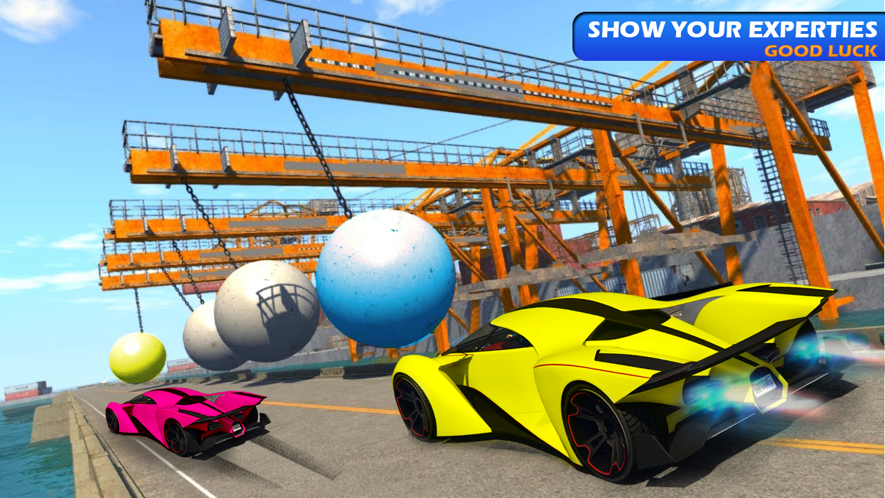 اسکرین شات 2 بازی GT Cars Impossible Stunt Races