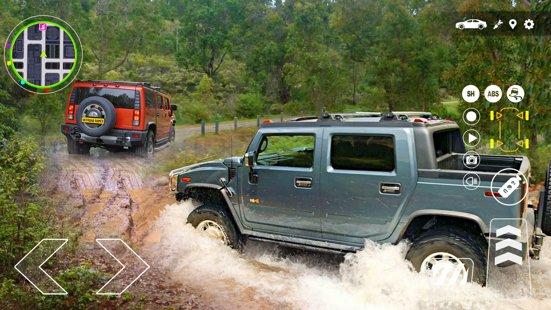 اسکرین شات 5 بازی Jeep Simulator Game Hummer Car