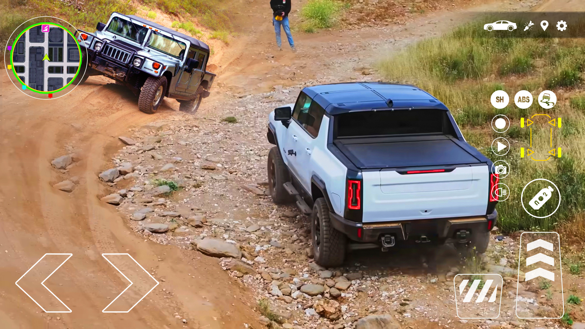 اسکرین شات 1 بازی Jeep Simulator Game Hummer Car