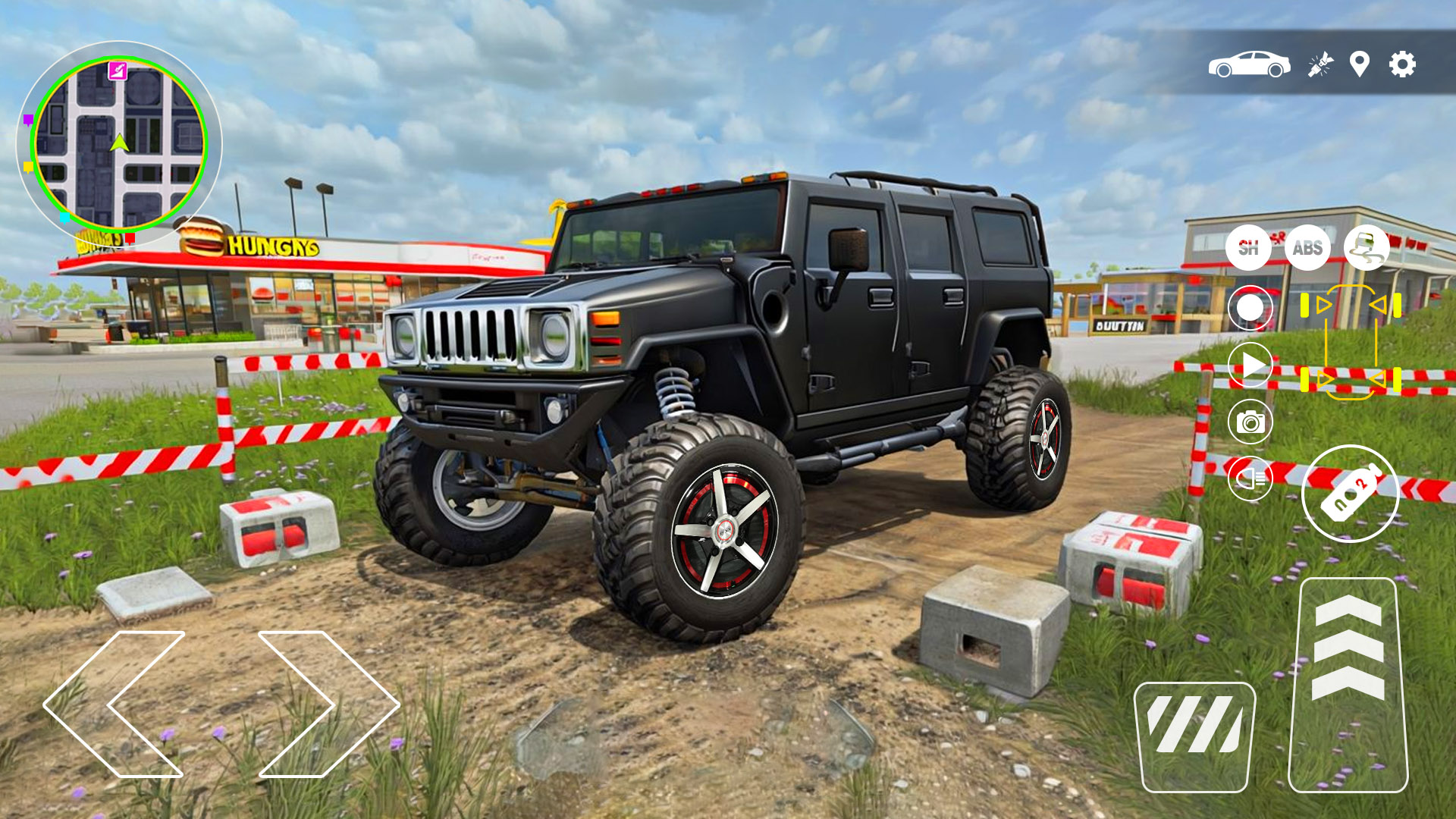 اسکرین شات 3 بازی Jeep Simulator Game Hummer Car