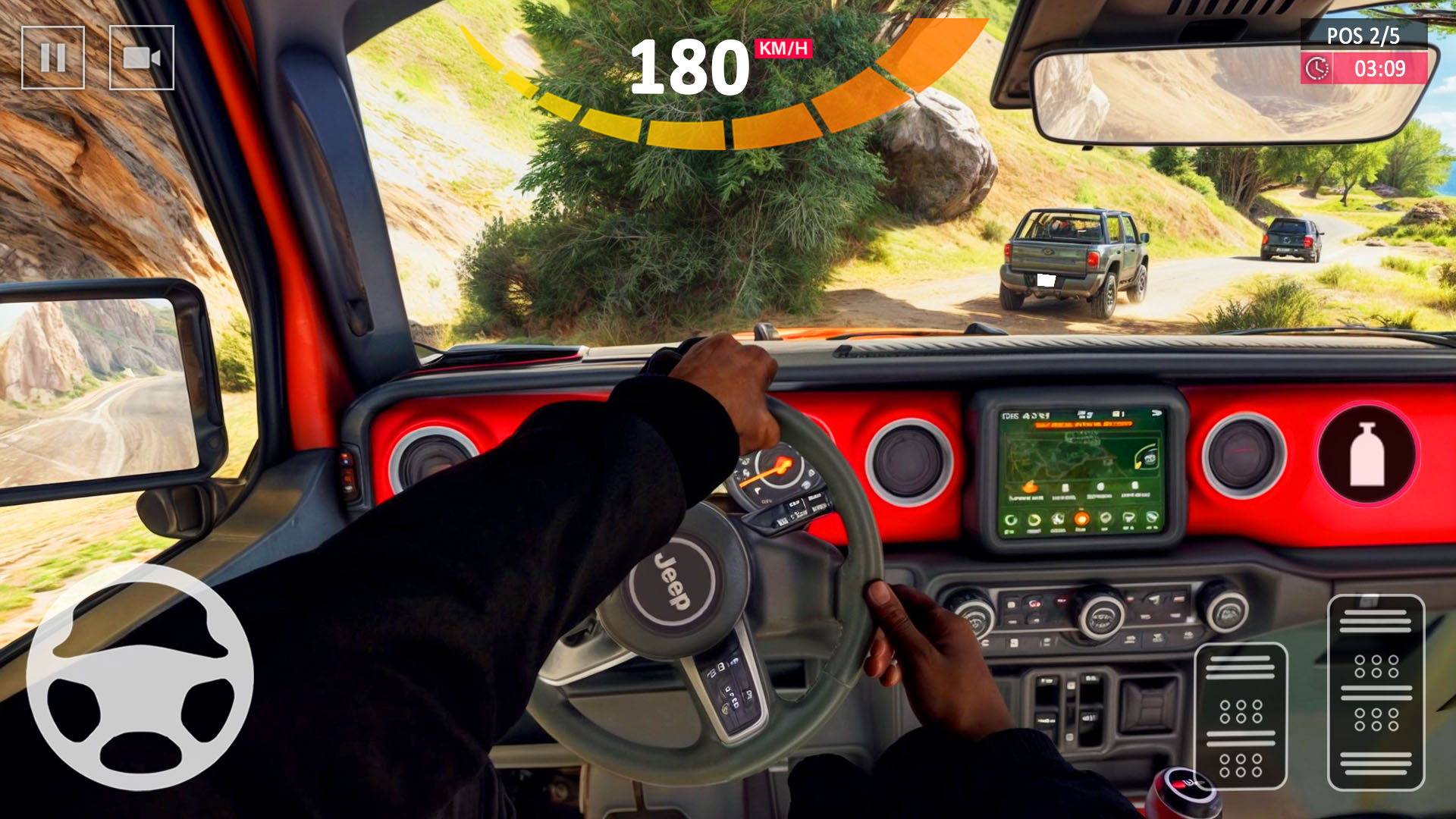 اسکرین شات 4 بازی Offroad Jeep Simulator - Jeep