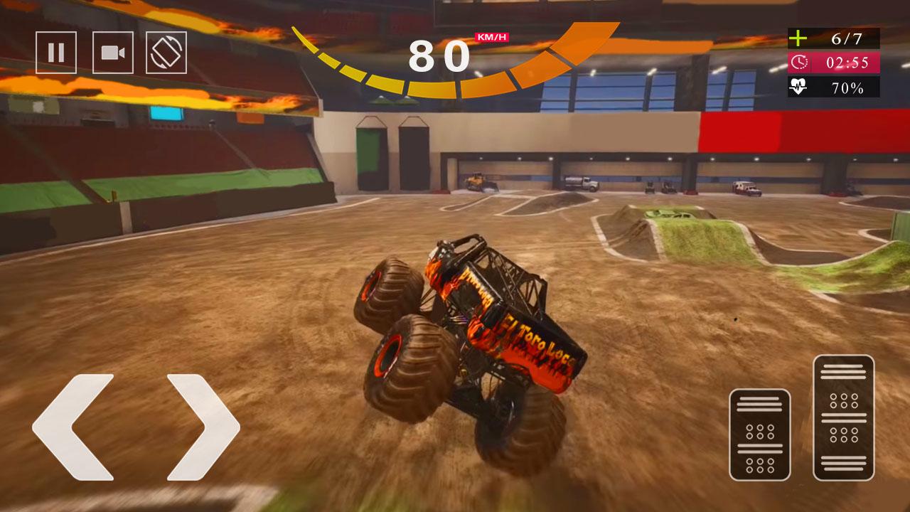 اسکرین شات 2 برنامه Monster Truck Steel Titans Dri