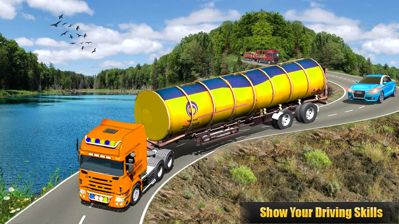 اسکرین شات 3 برنامه Truck Sim :Modern Tanker Truck