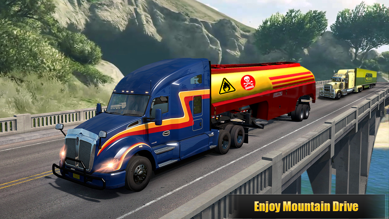 اسکرین شات 4 برنامه Truck Sim :Modern Tanker Truck