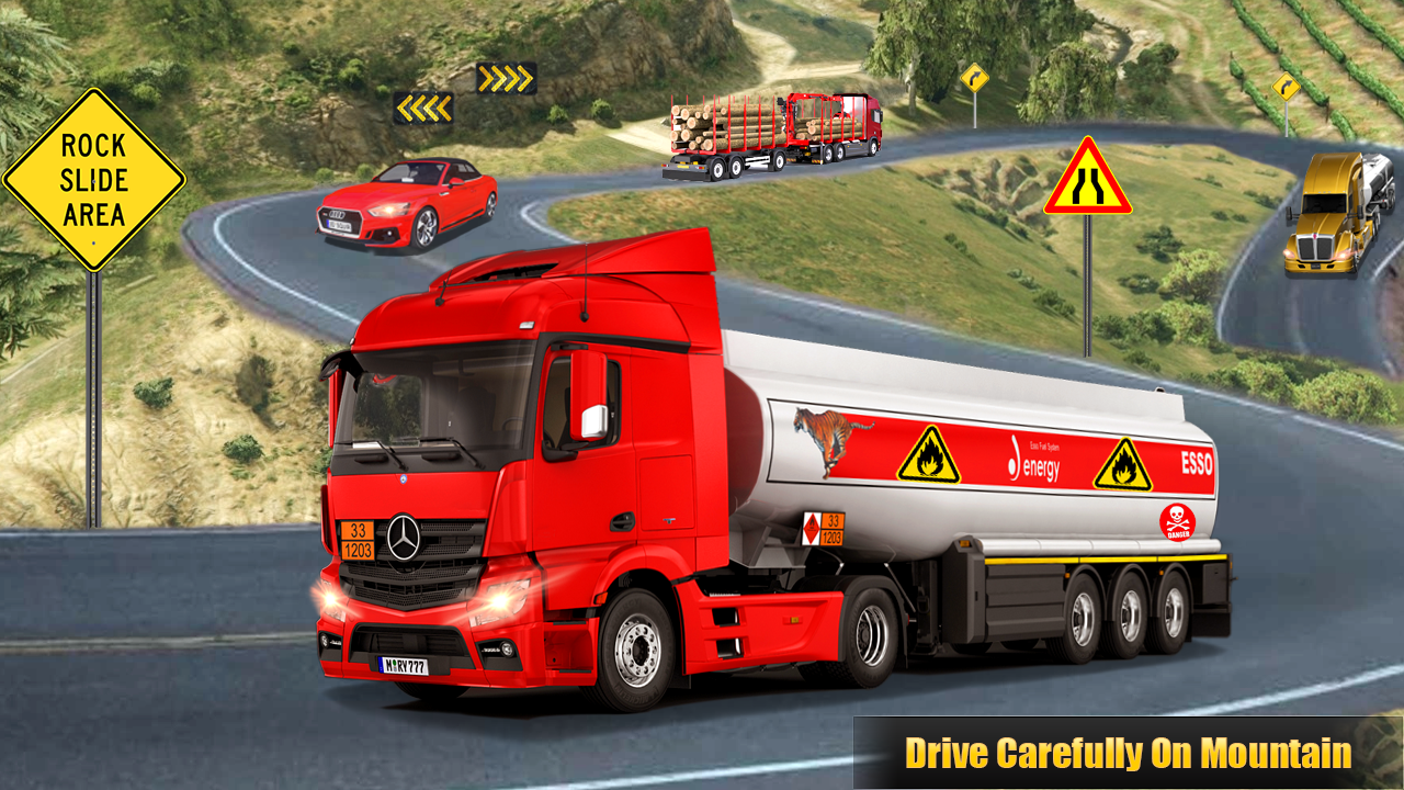 اسکرین شات 5 برنامه Truck Sim :Modern Tanker Truck