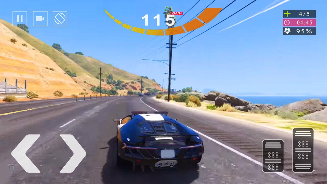 اسکرین شات 2 برنامه Police Car Simulator - Police