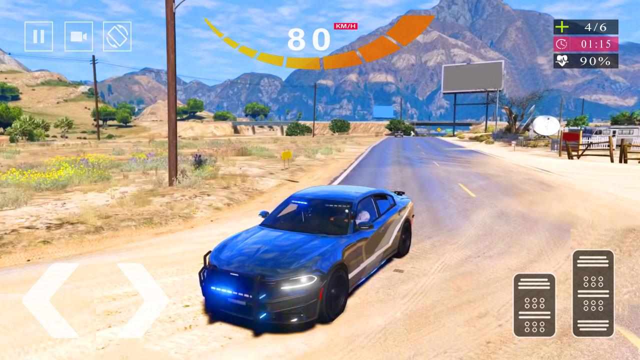 اسکرین شات 4 برنامه Police Car Simulator - Police