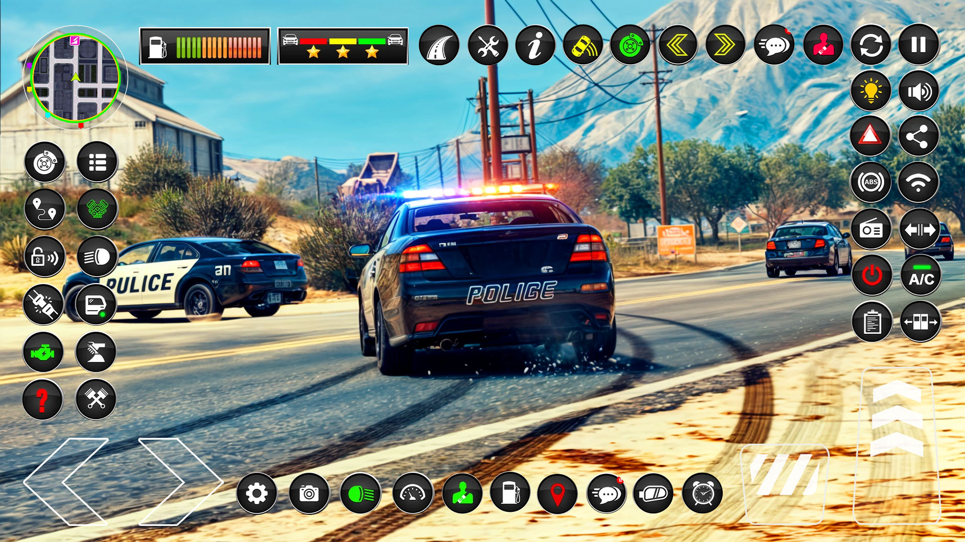 اسکرین شات 5 برنامه Police Car Simulator - Police