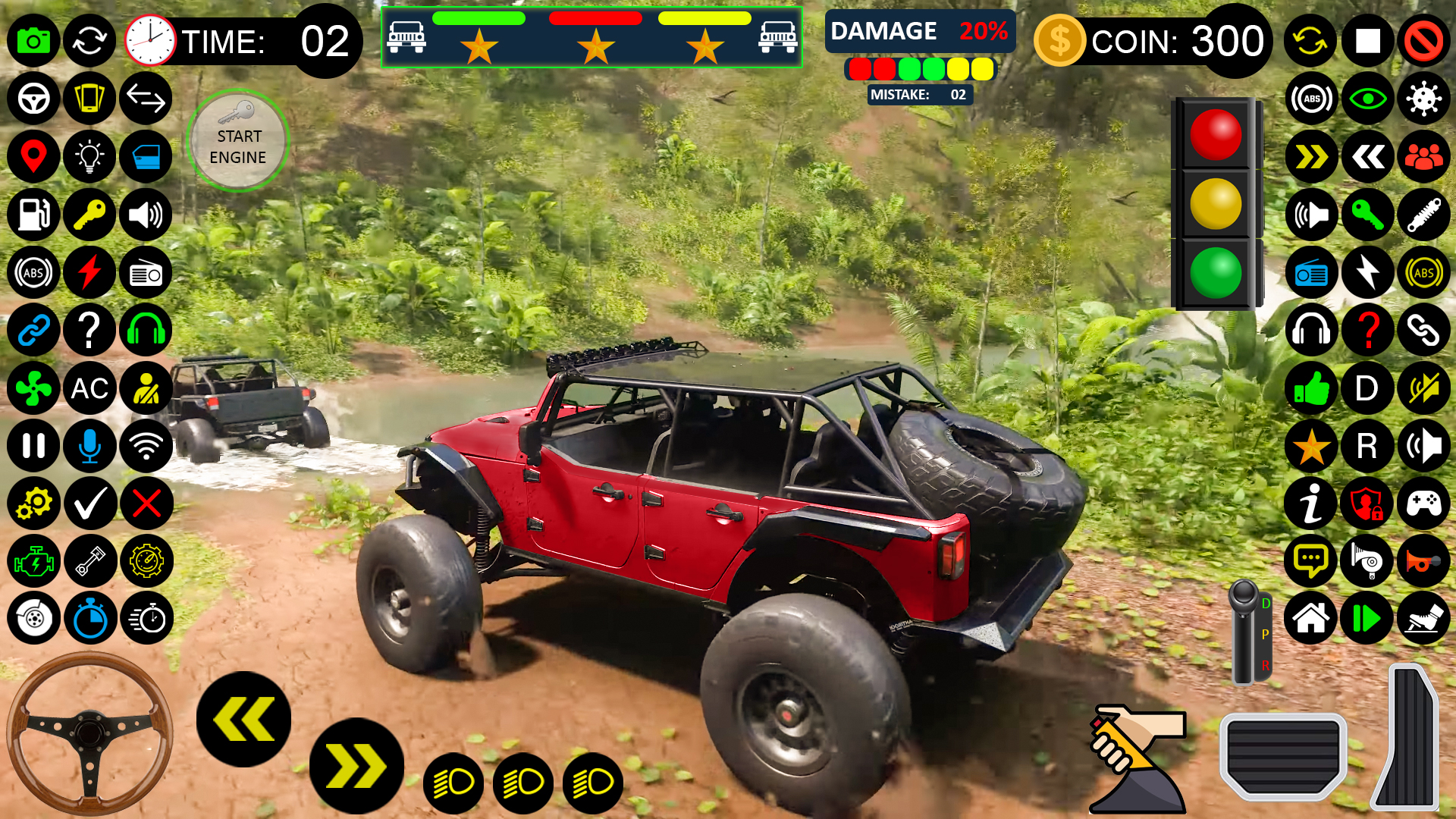 اسکرین شات 7 بازی Offroad Driving Jeep Simulator