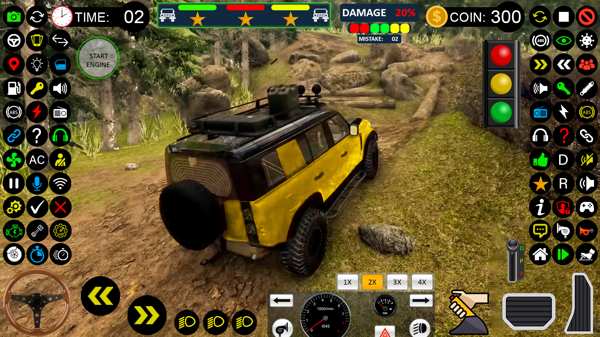 اسکرین شات 2 بازی Offroad Driving Jeep Simulator