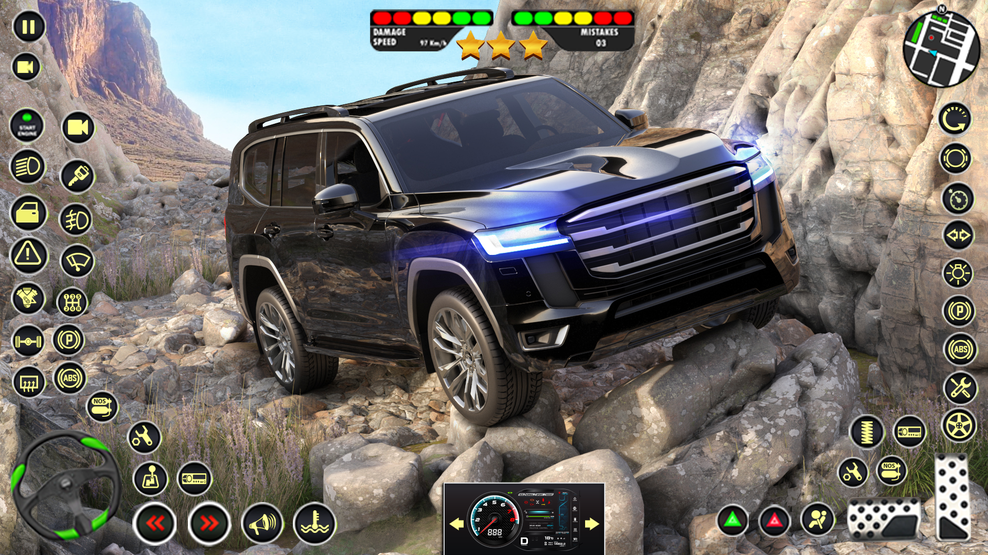 اسکرین شات 7 برنامه US Offroad Fury Car Driving 3D