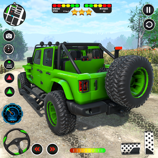 اسکرین شات 1 برنامه US Offroad Fury Car Driving 3D