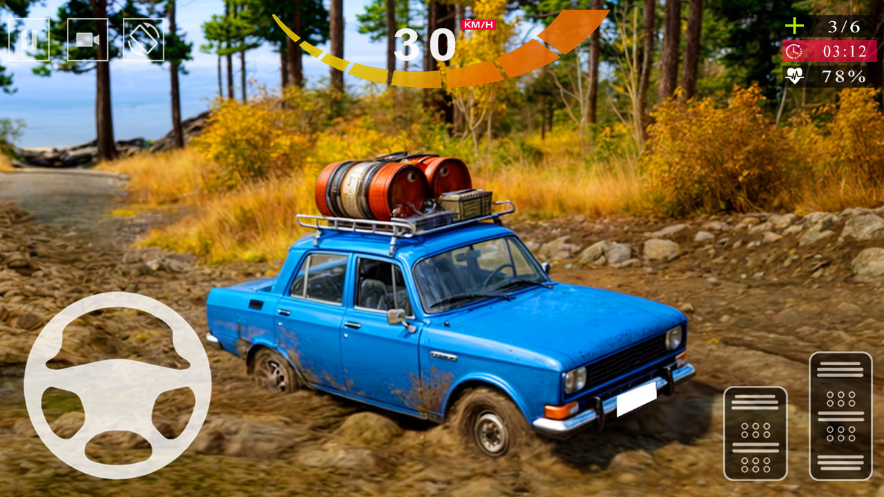 اسکرین شات 7 برنامه Crazy Taxi Simulator - Offroad