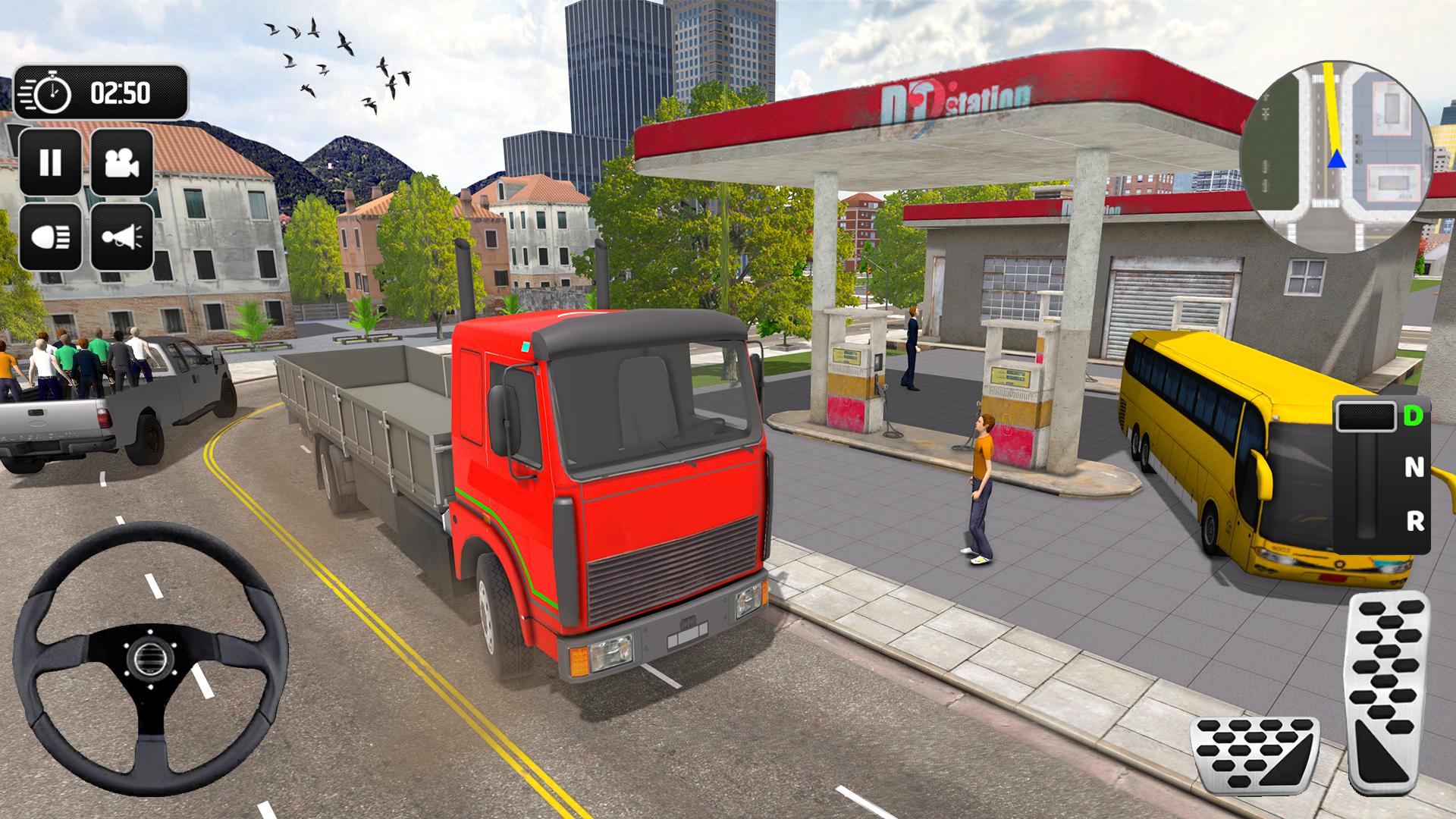 اسکرین شات 3 بازی Election Bus Simulator Game 3D