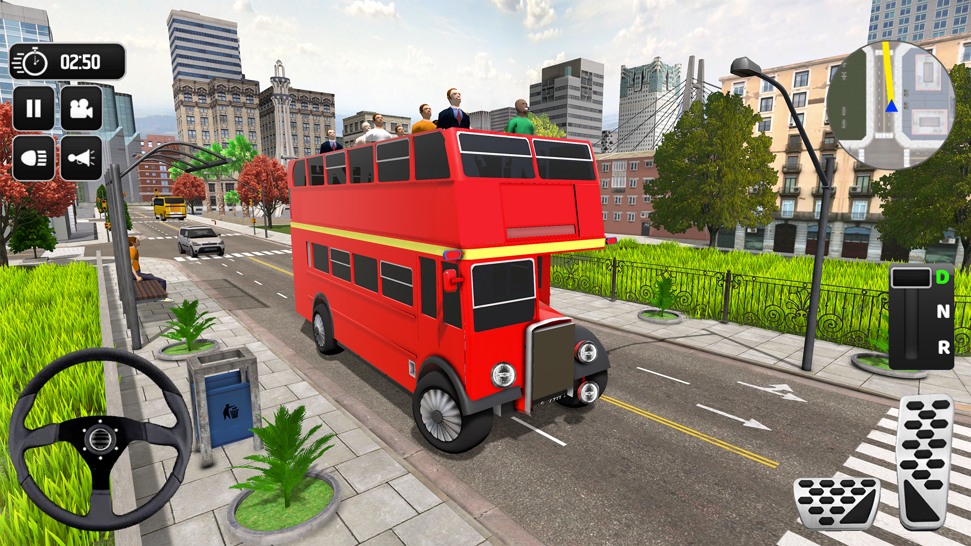 اسکرین شات 2 بازی Election Bus Simulator Game 3D
