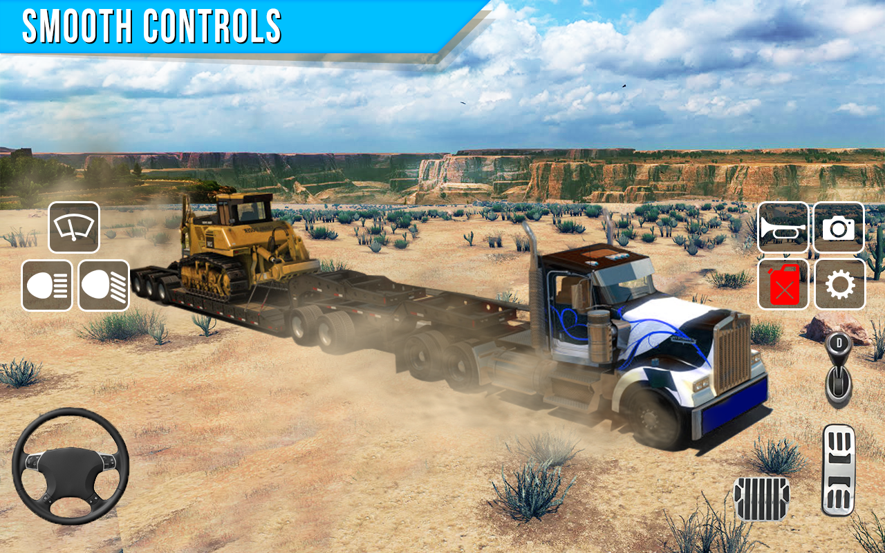 اسکرین شات 1 بازی Offroad 4X4 Cargo Truck Driver