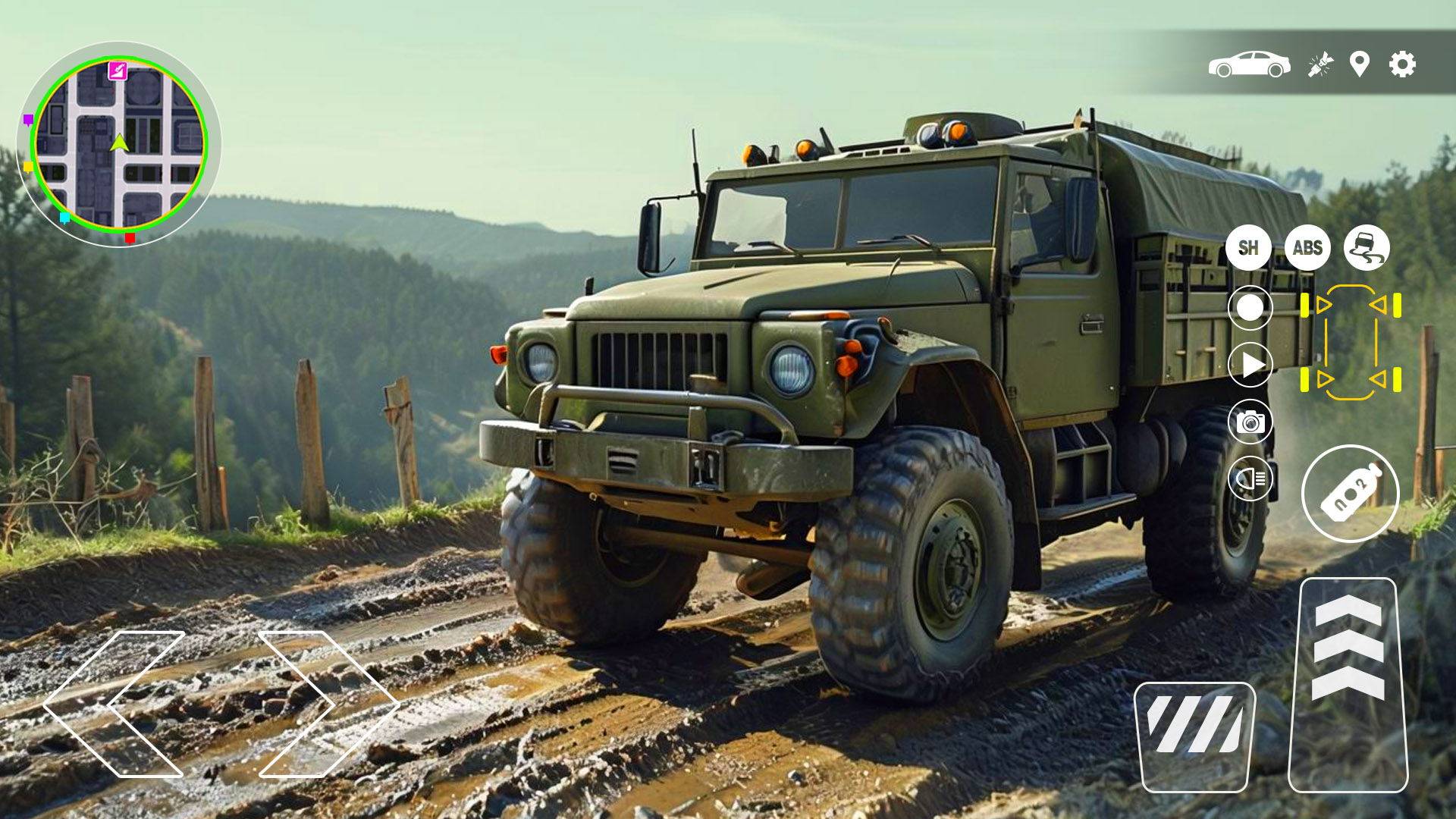 اسکرین شات 6 بازی US Army Truck Drive Offroad