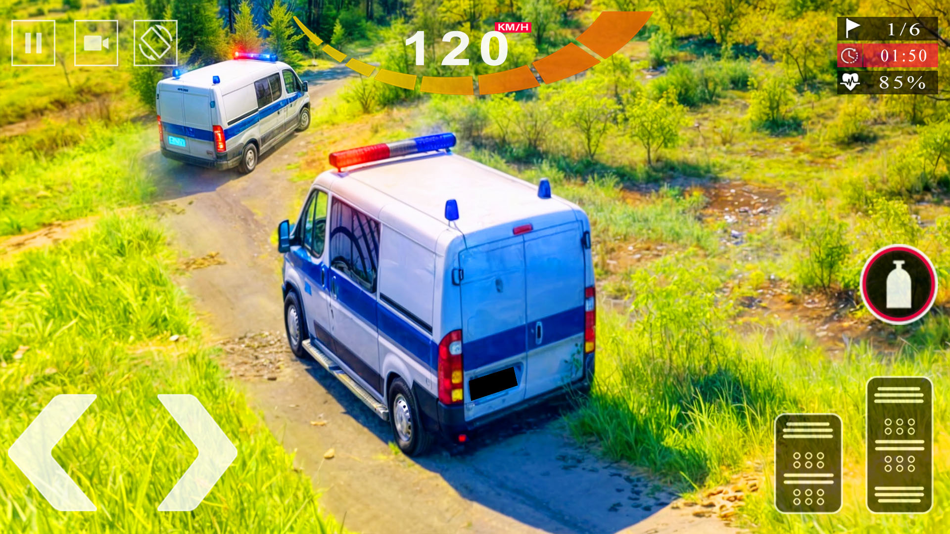 اسکرین شات 1 بازی Van Police Game - Van Driving