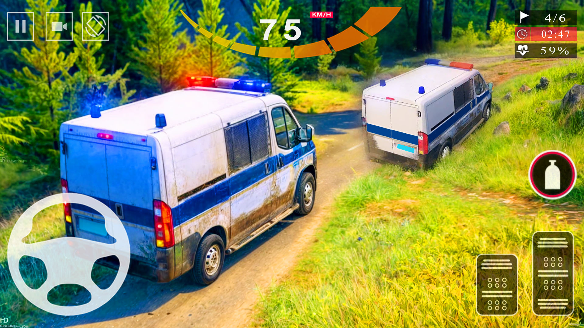 اسکرین شات 4 بازی Van Police Game - Van Driving