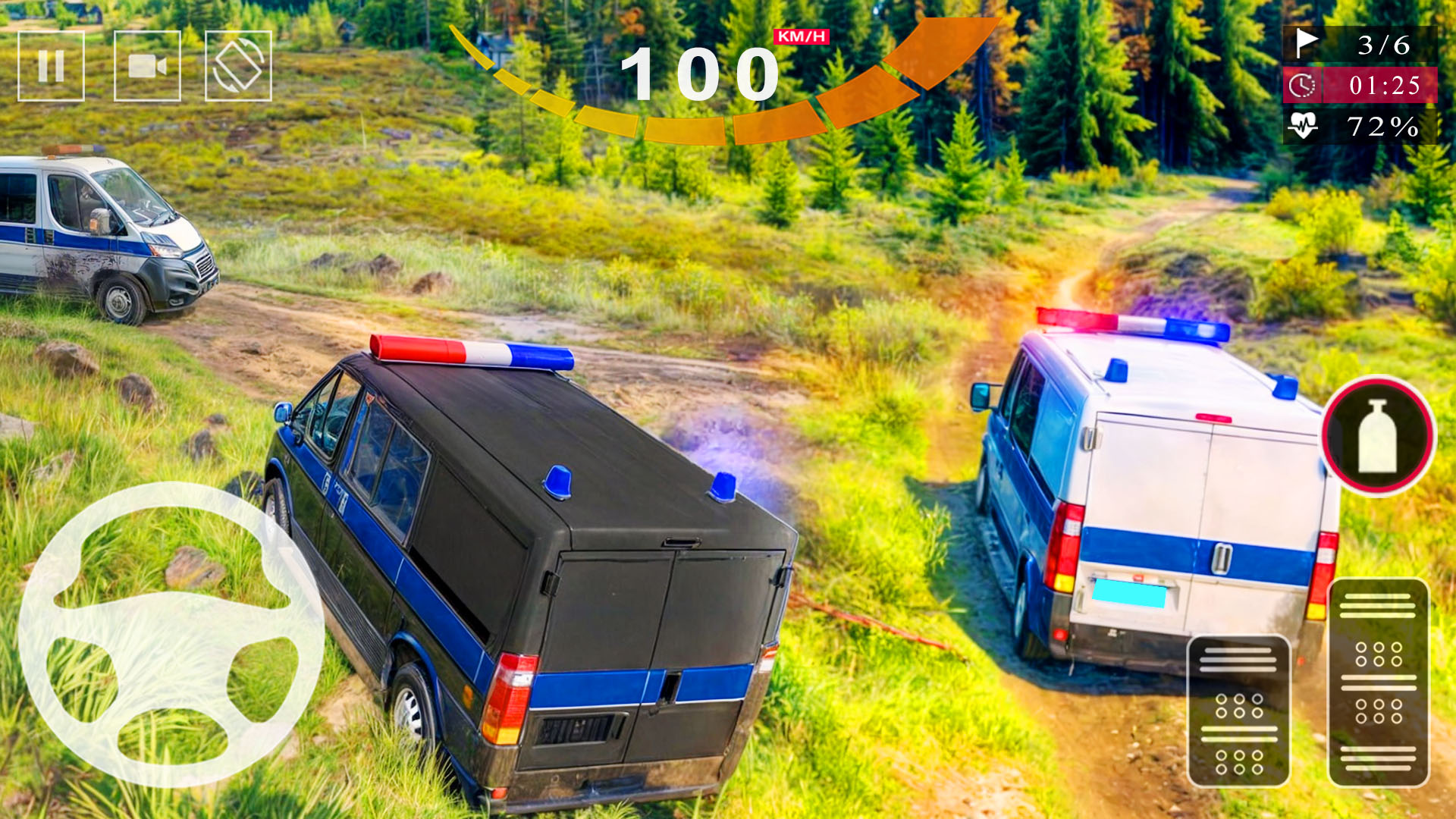 اسکرین شات 2 بازی Van Police Game - Van Driving