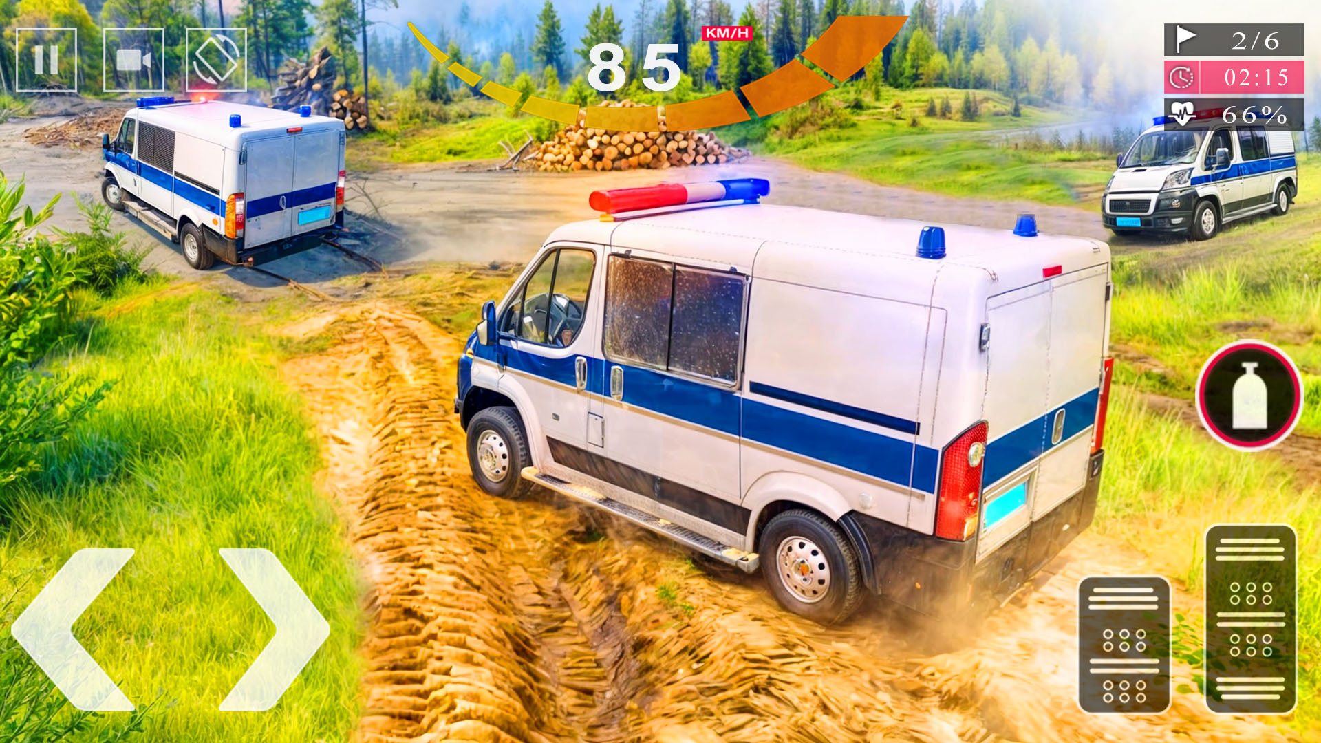 اسکرین شات 3 بازی Van Police Game - Van Driving