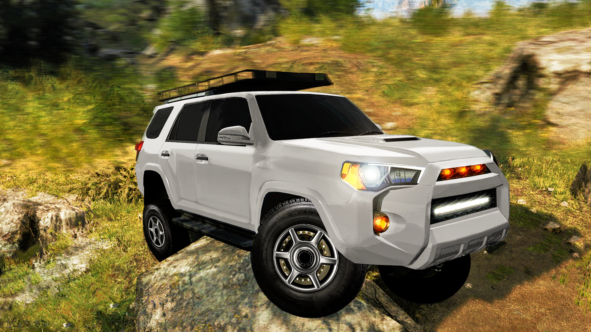 اسکرین شات 1 بازی Off-road Car Driving Simulator