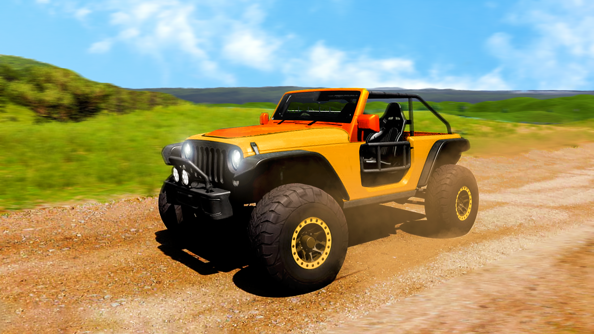 اسکرین شات 3 بازی Off-road Car Driving Simulator