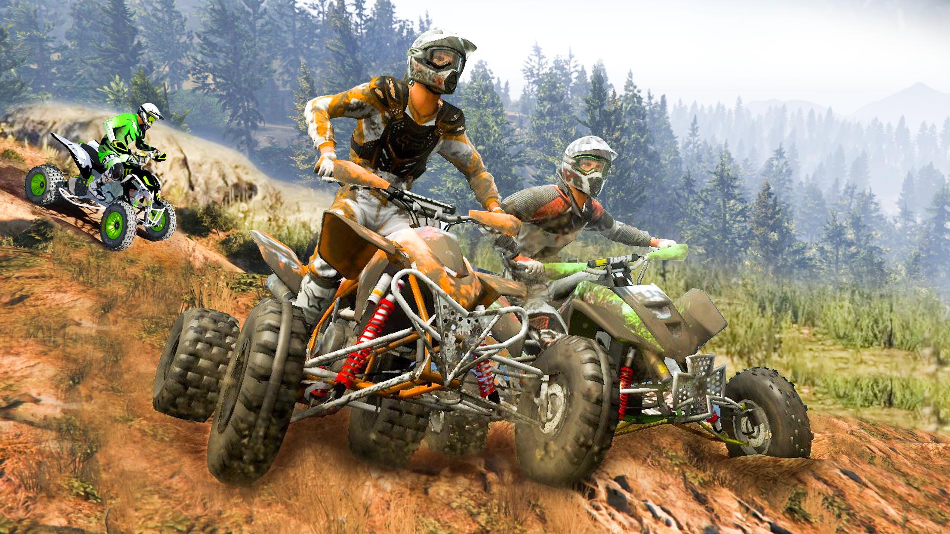 اسکرین شات 1 بازی Offroad ATV Arizona Quad Bike