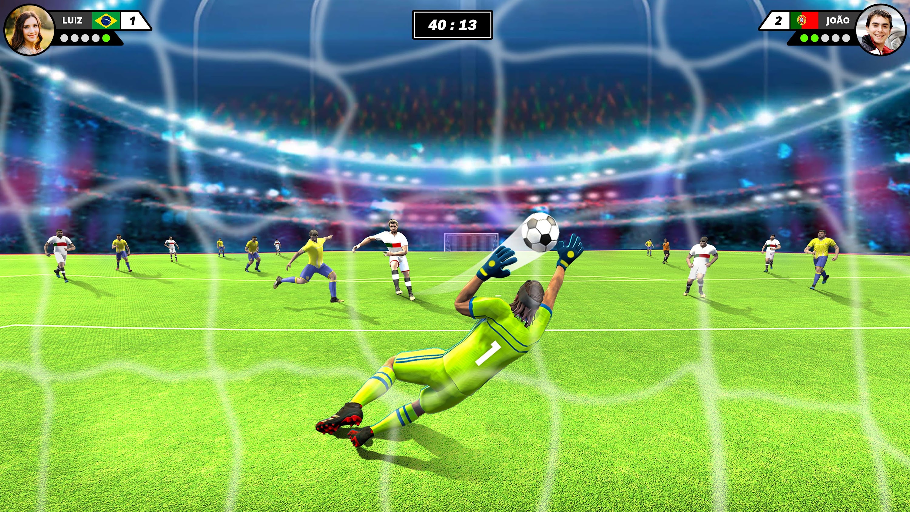 اسکرین شات 4 بازی Super Soccer League Games 2023