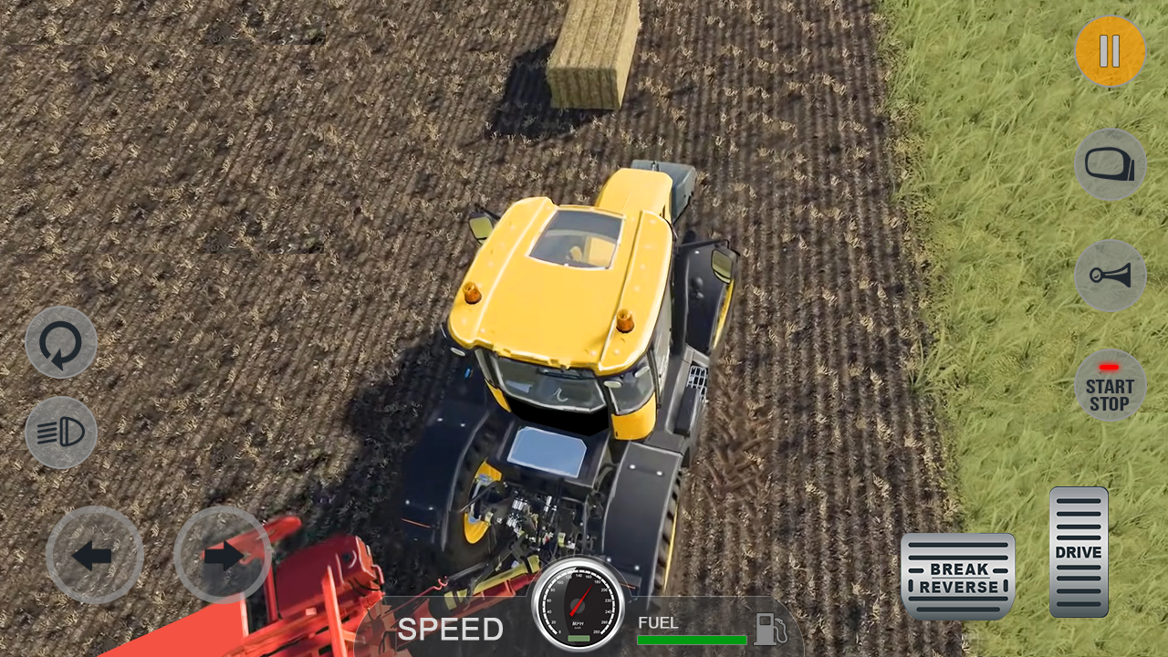 اسکرین شات 6 بازی Village Driving Tractor Games