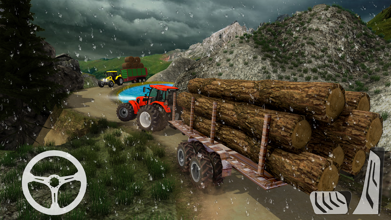 اسکرین شات 4 بازی Hill Tractor Trolley Simulator