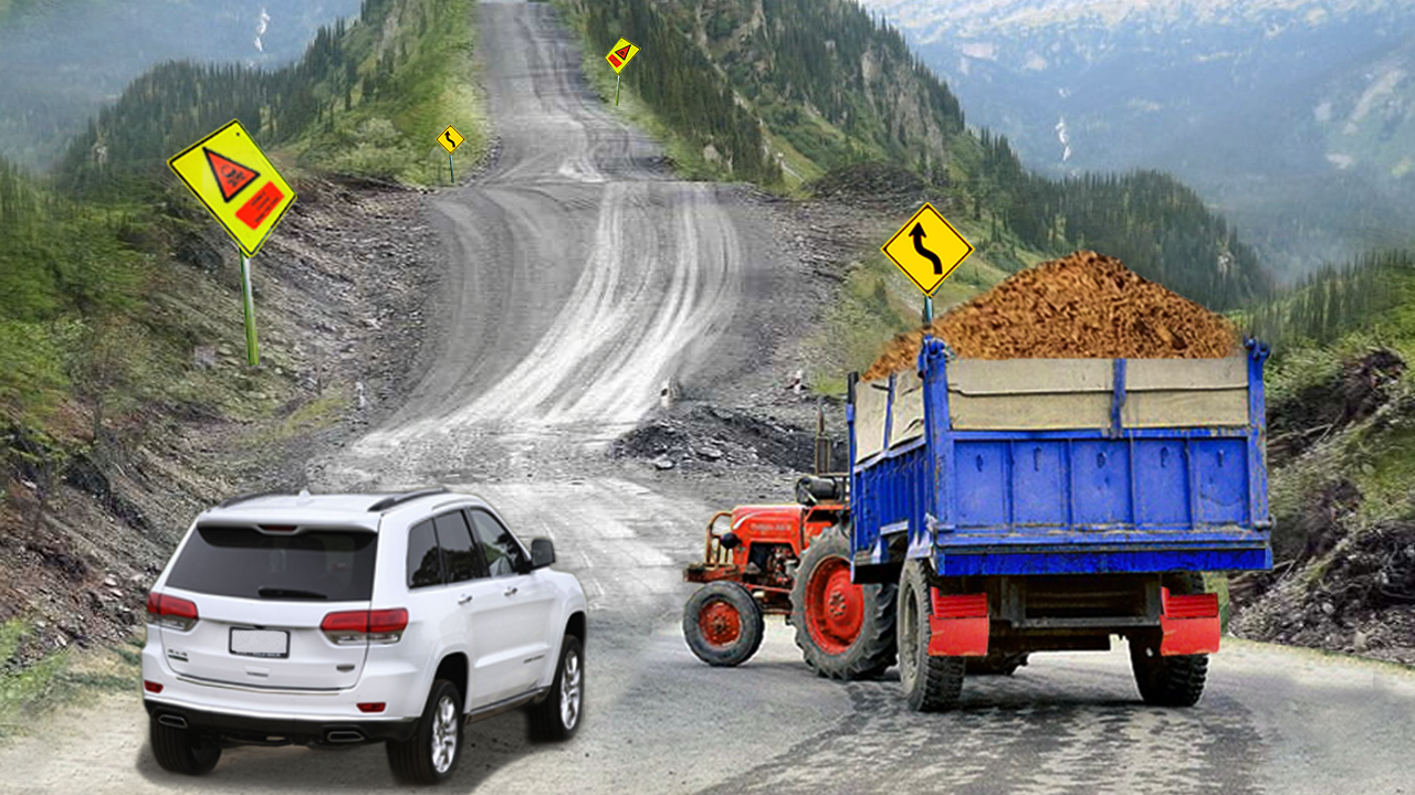 اسکرین شات 5 بازی Hill Tractor Trolley Simulator