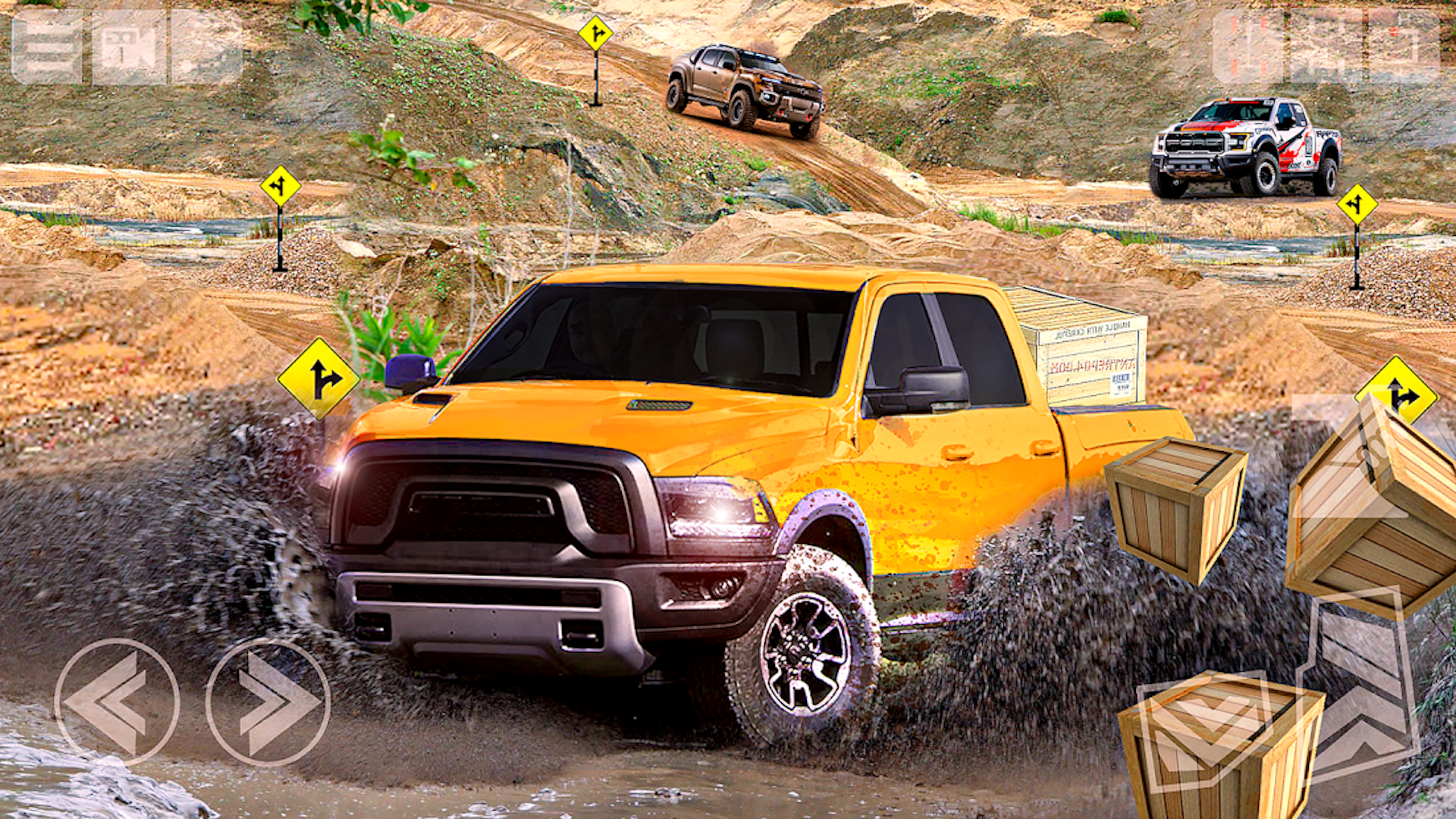 اسکرین شات 4 برنامه Pickup Truck Simulator Game 3D