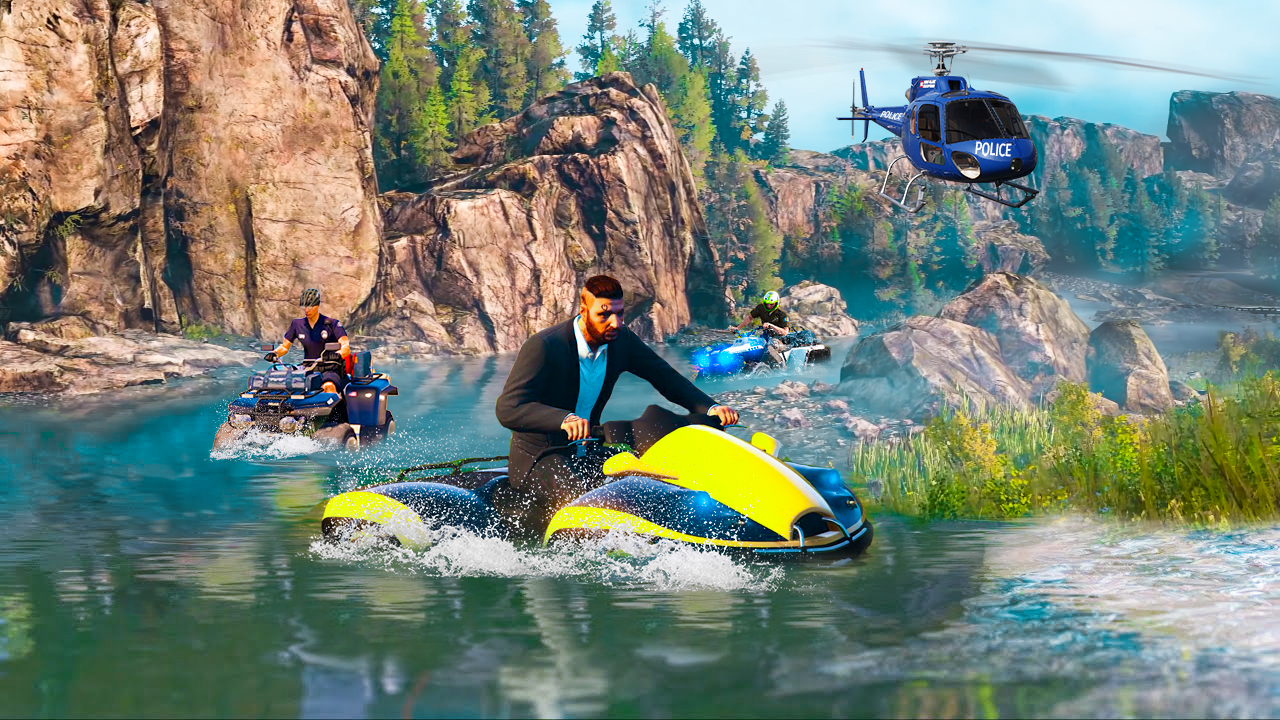 اسکرین شات 4 بازی Police ATV Quad Bike Simulator