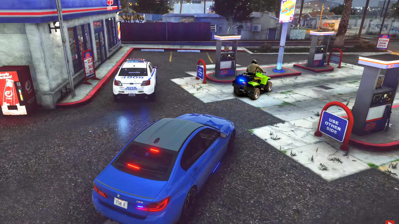 اسکرین شات 3 بازی Police ATV Quad Bike Simulator