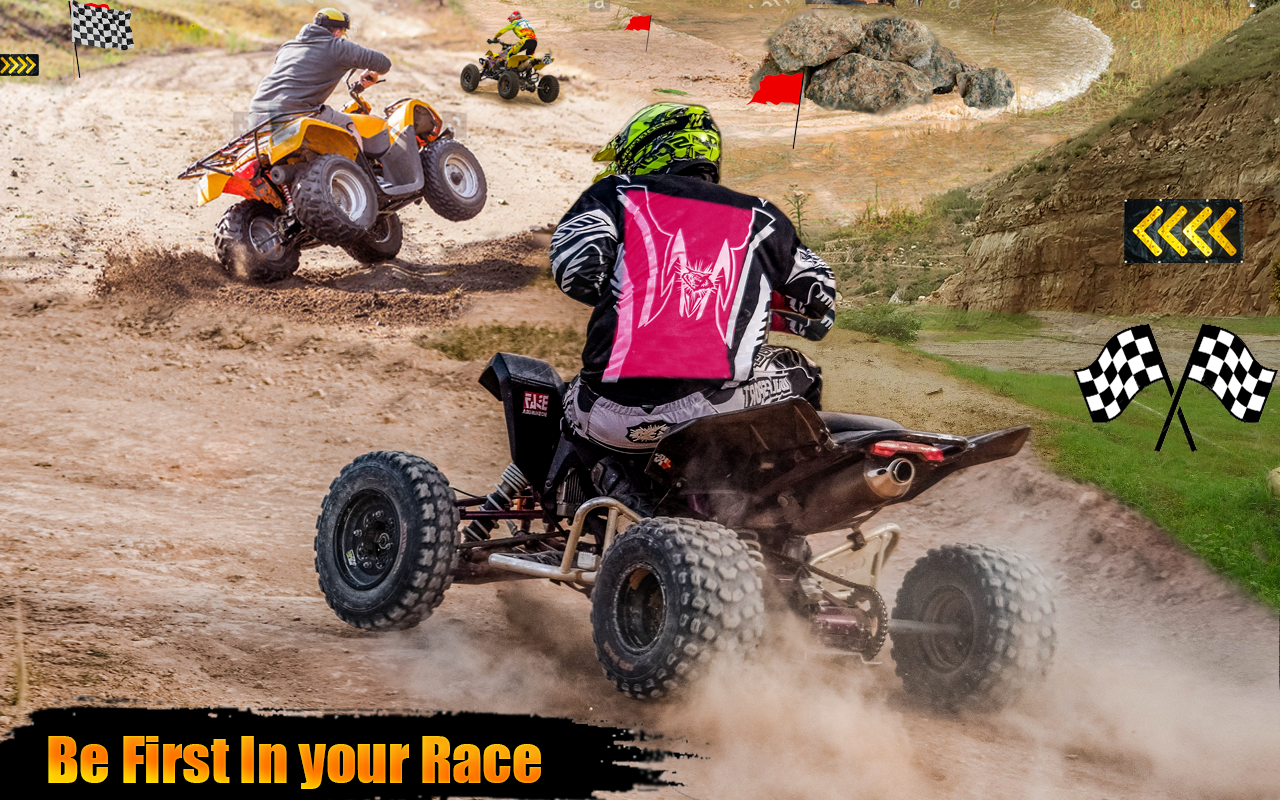 اسکرین شات 1 برنامه ATV Quad Bike Racing Game 2022