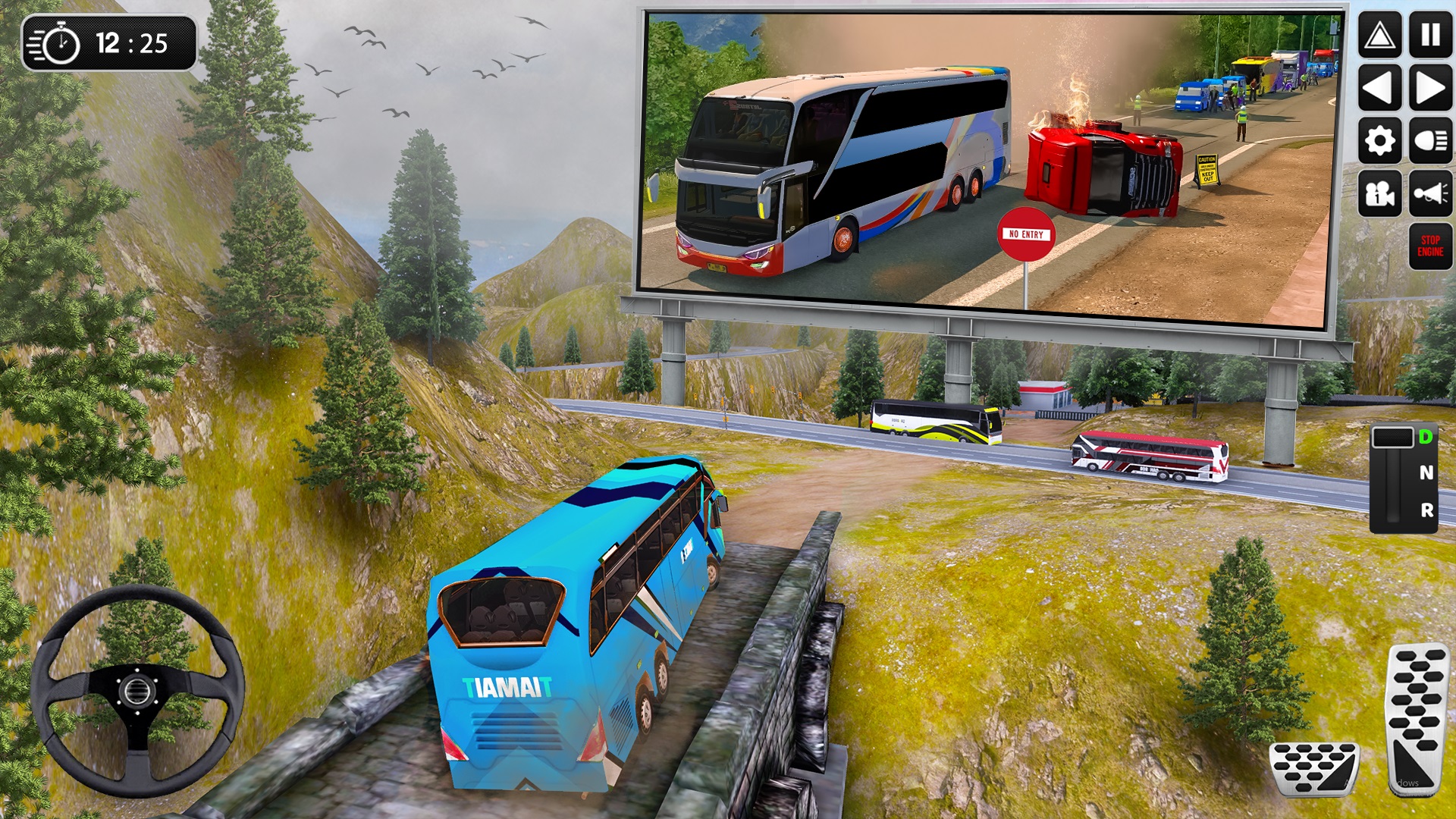 اسکرین شات 6 بازی Bus Driving Simulator Original