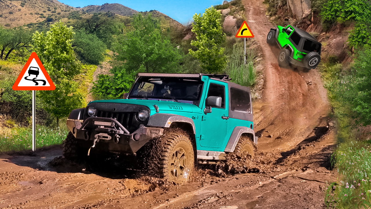 اسکرین شات 1 بازی Mobile Jeep Simulator: Offroad