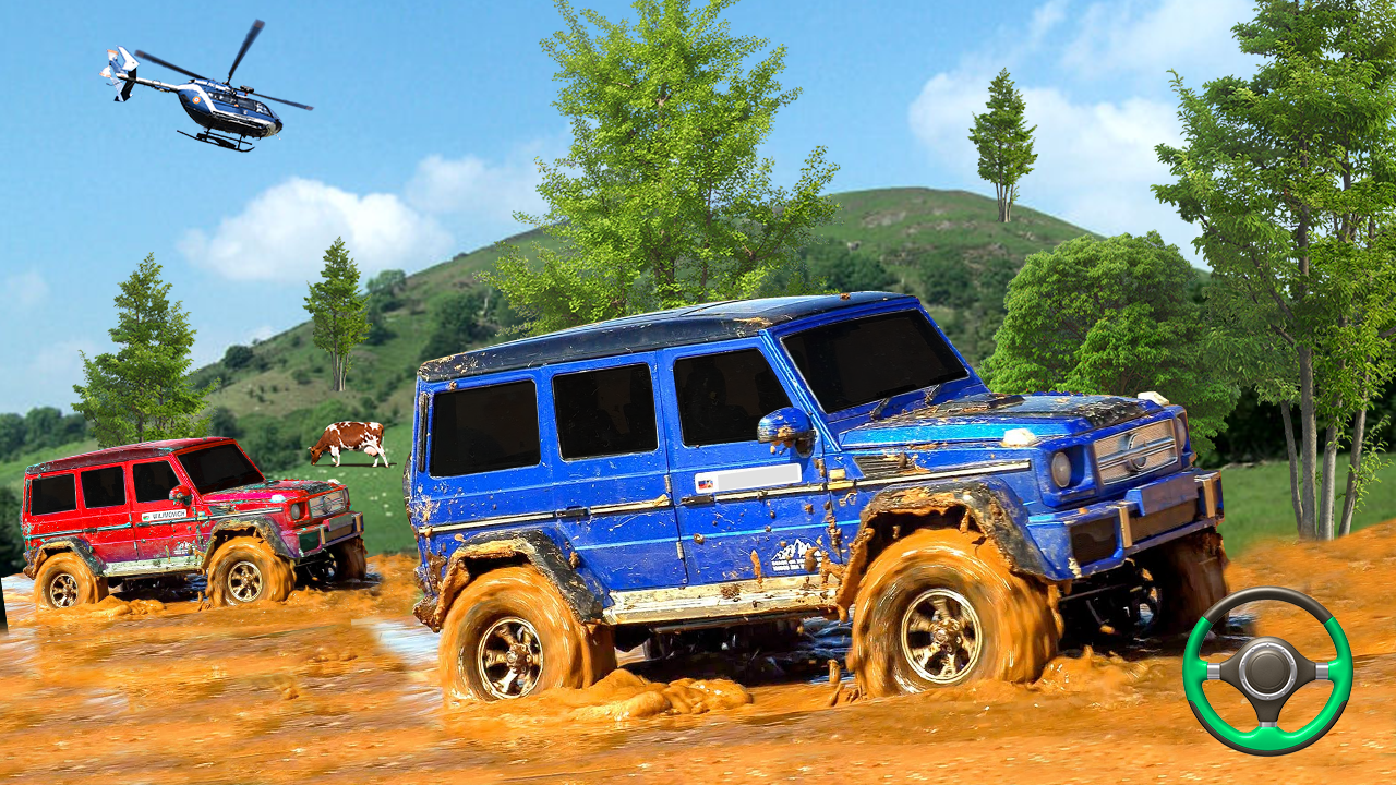 اسکرین شات 2 بازی Mobile Jeep Simulator: Offroad