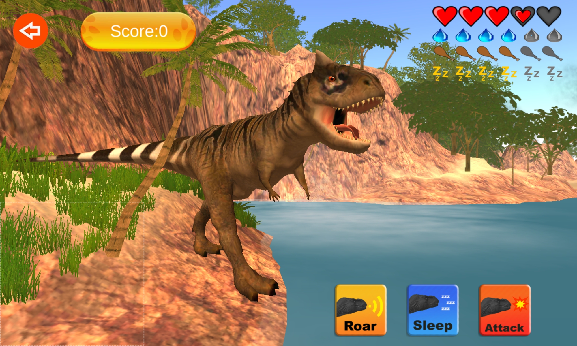 اسکرین شات 7 بازی Dinosaur Sim