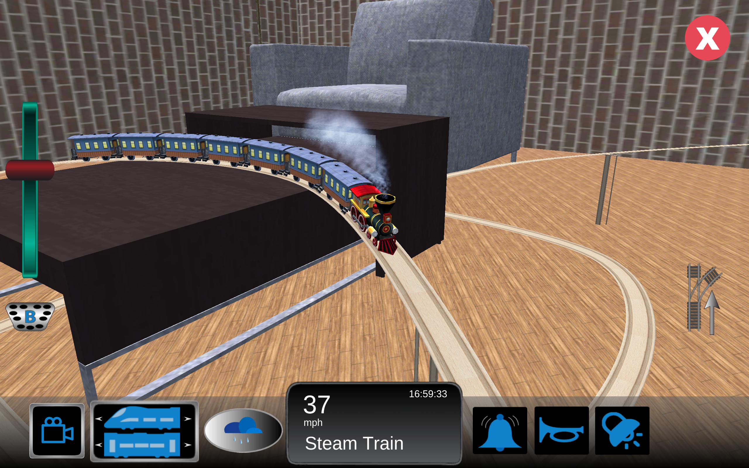 اسکرین شات 6 بازی Kids Train Sim