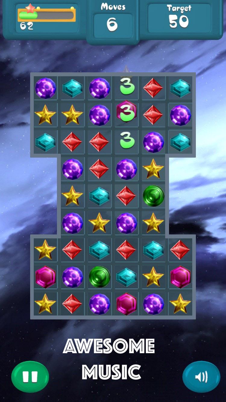 اسکرین شات 5 بازی 3 Jewels