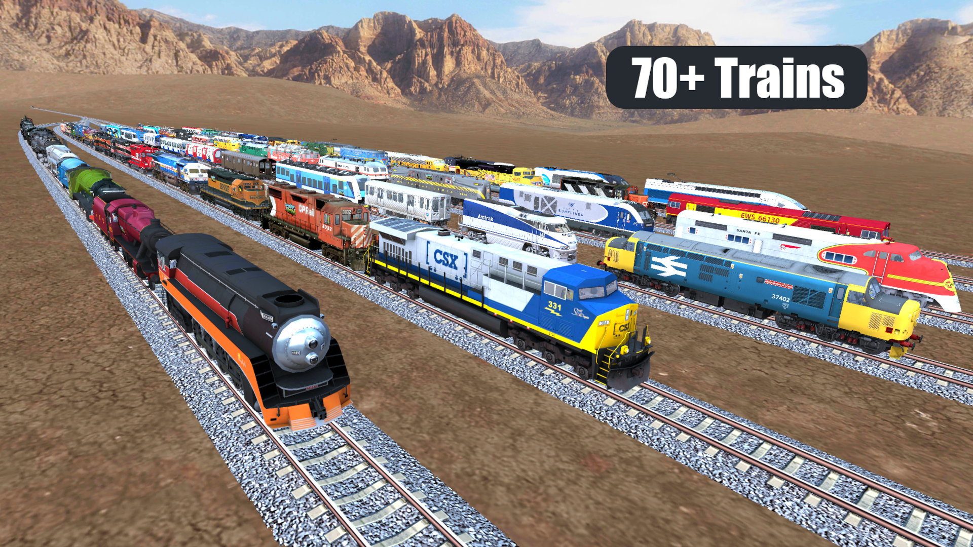 اسکرین شات 1 بازی Train Sim