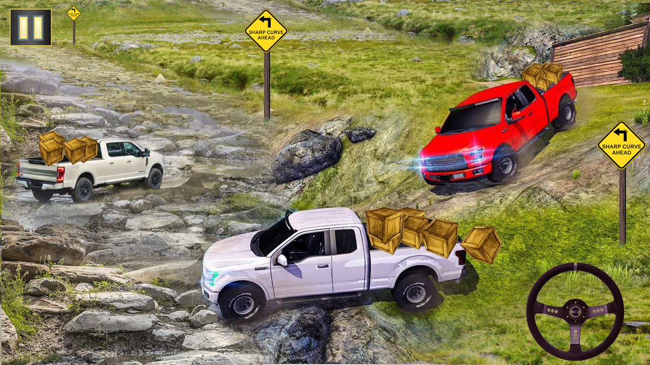 اسکرین شات 3 بازی Pickup Truck Game: 4x4 Offroad